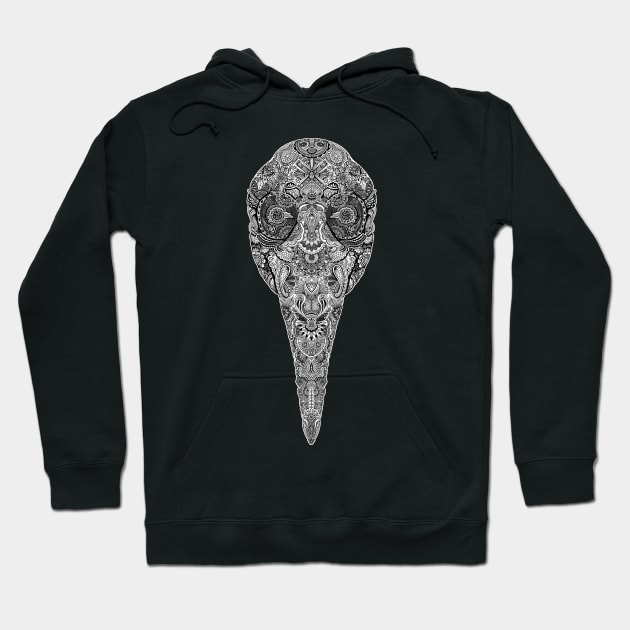 Paisley Plague Mask BoW Hoodie by ChePanArt